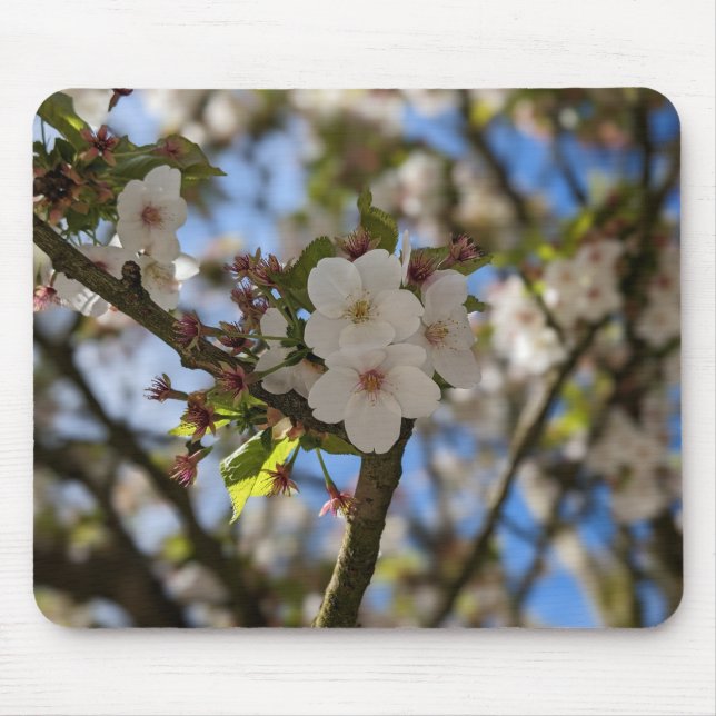 Spring Flower Mouse Pad (Front)