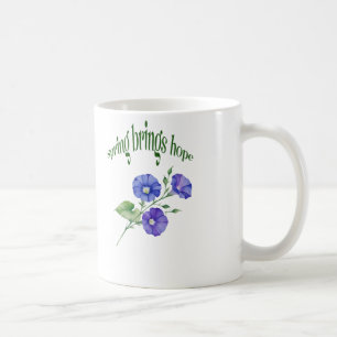 Spring Flower Mug – "Spring Brings Hope" Design