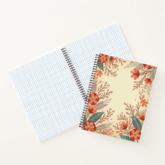 Spring Flower Notebook