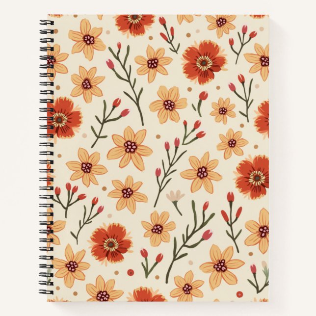 Spring Flower Notebook (Front)
