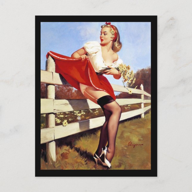 Spring Flower postcard (Front)