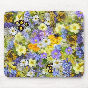 Spring Flower Selection Mouse Pad