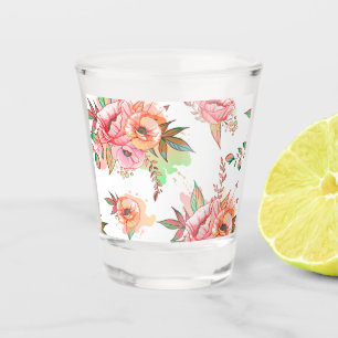 spring Flower Shot Glass