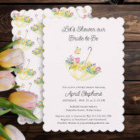 Spring Flower Shower the Bride-to-Be Bridal Shower