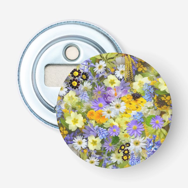 Spring Flower Smash Bottle Opener (Front)