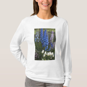 Spring flowers along a garden path, Georgia 2 T-Shirt