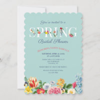 Spring Flowers Bridal Shower
