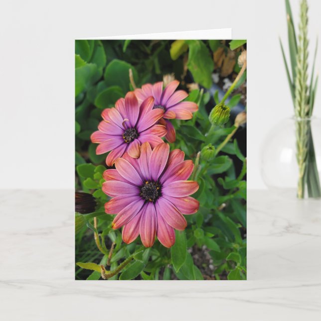 Spring flowers card (Front)