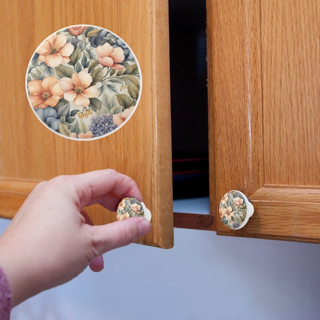 Spring Flowers Ceramic Knob (Creator Uploaded)