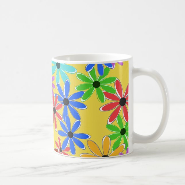 Spring Flowers Coffee Mug (Right)