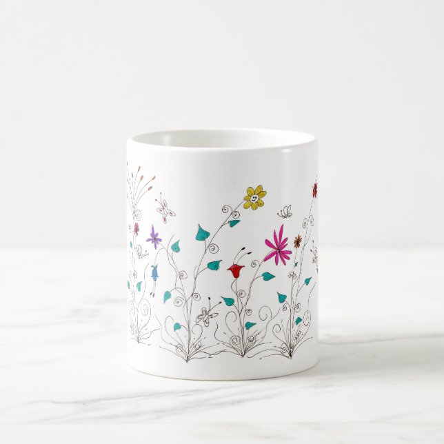 Spring Flowers Coffee Mug (Center)