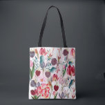 Spring Flowers Colourful Floral Pattern Tote Bag<br><div class="desc">This modern design features a colourful pattern of spring flowers.</div>