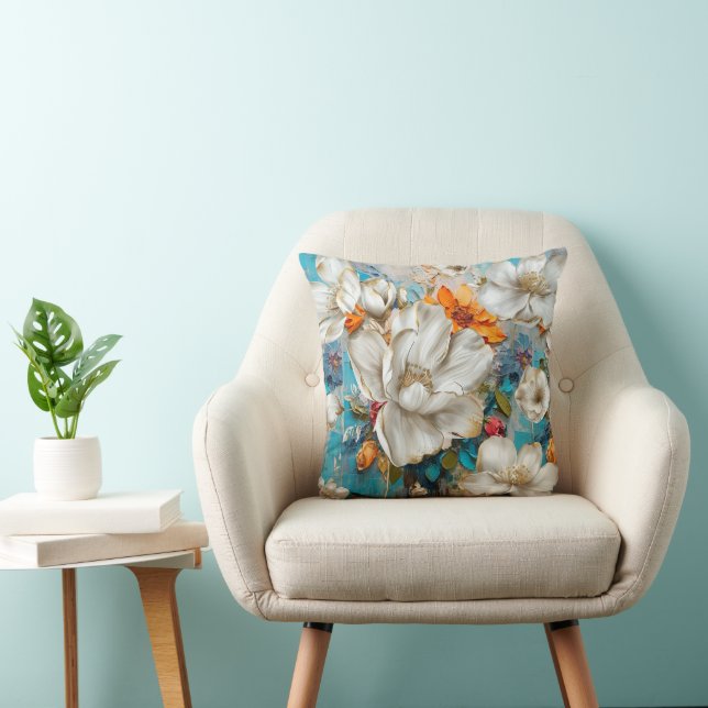 Spring Flowers Cushion (Chair)