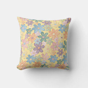 Spring Flowers Design Cushion