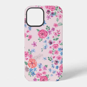 Spring flowers design. Seamless floral pattern. Pl iPhone 12 Case