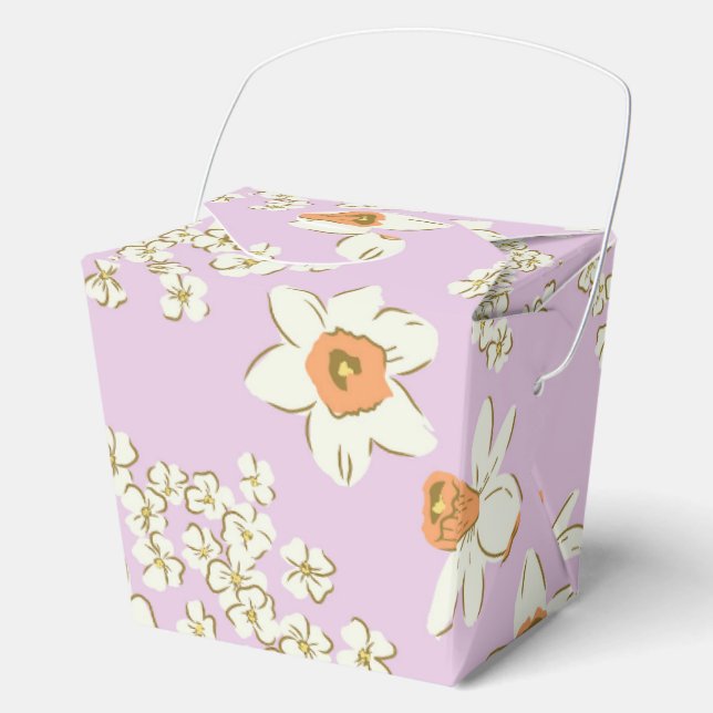 spring flowers favour box (Front)