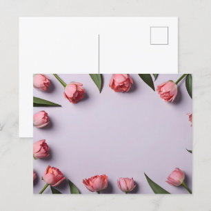Spring flowers for Valentines day Postcard