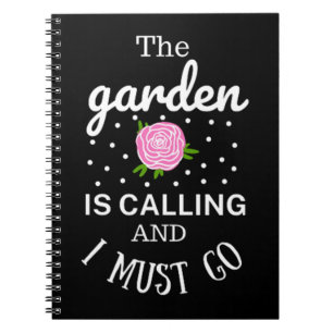 Spring Flowers Garden Notebook