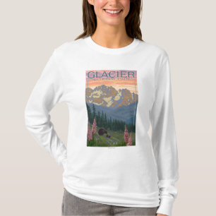 Spring Flowers - Glacier National Park, MT T-Shirt