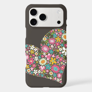 Spring Flowers Heart Twist iPhone CaseMate