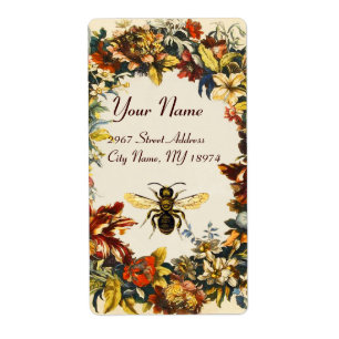 SPRING FLOWERS HONEY BEE ,BEEKEEPER