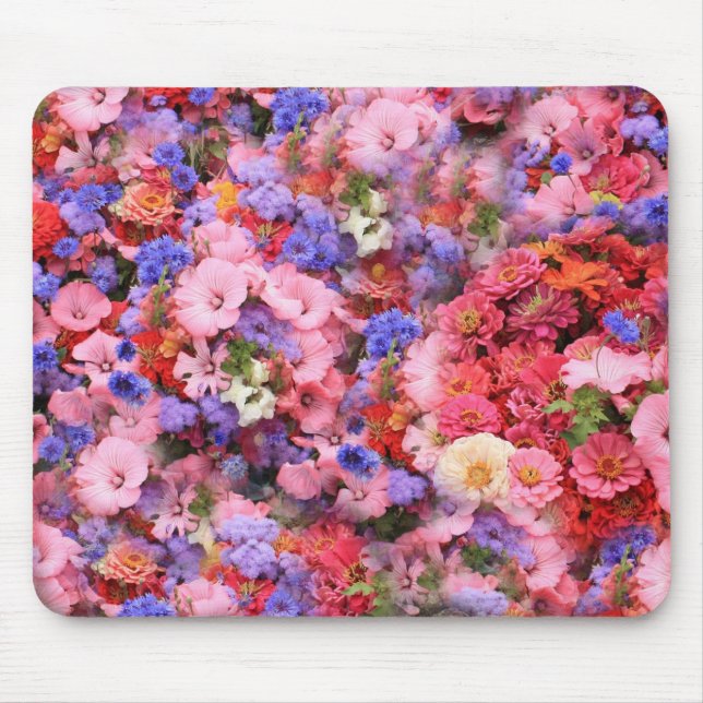 Spring Flowers in the Park Mouse Pad (Front)