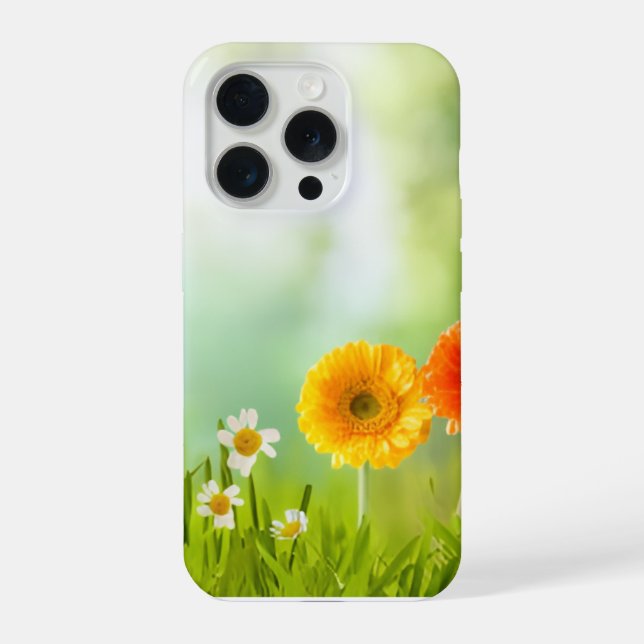 Spring Flowers iPhone Case (Back)