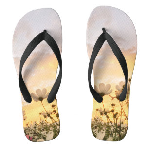 spring flowers jandals