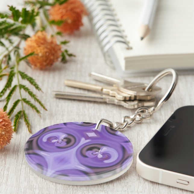 Spring Flowers Key Ring (Front Right)