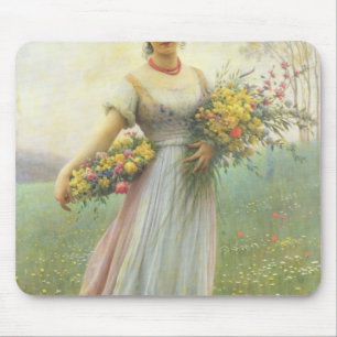 Spring Flowers Mouse Pad