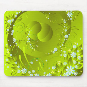 spring flowers mouse pad