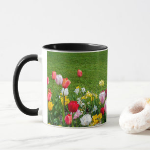Spring flowers mug