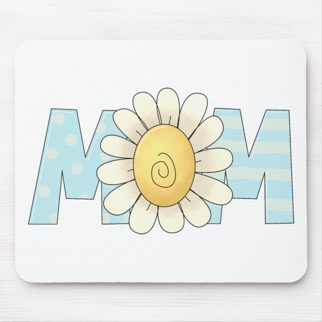 Spring Flowers Mum Mouse Pad (Front)