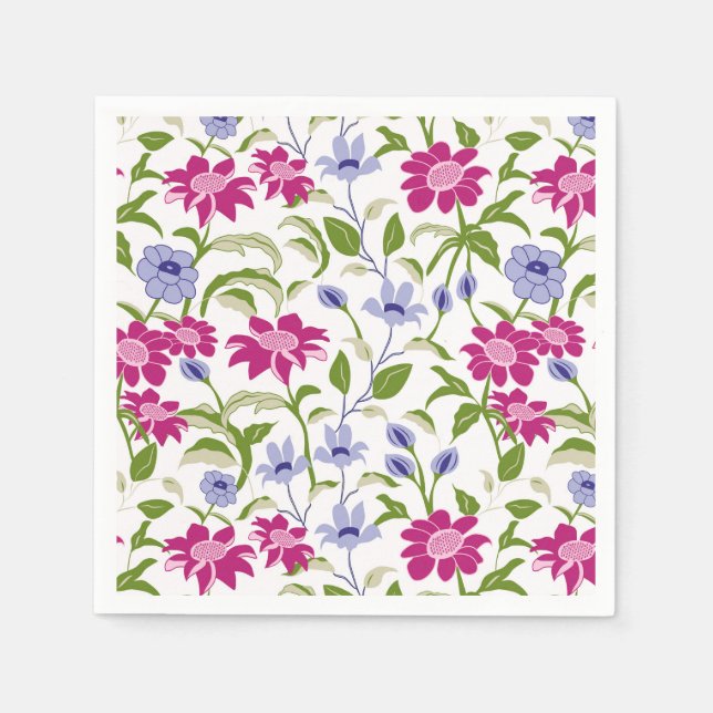 Spring Flowers Napkin (Front)