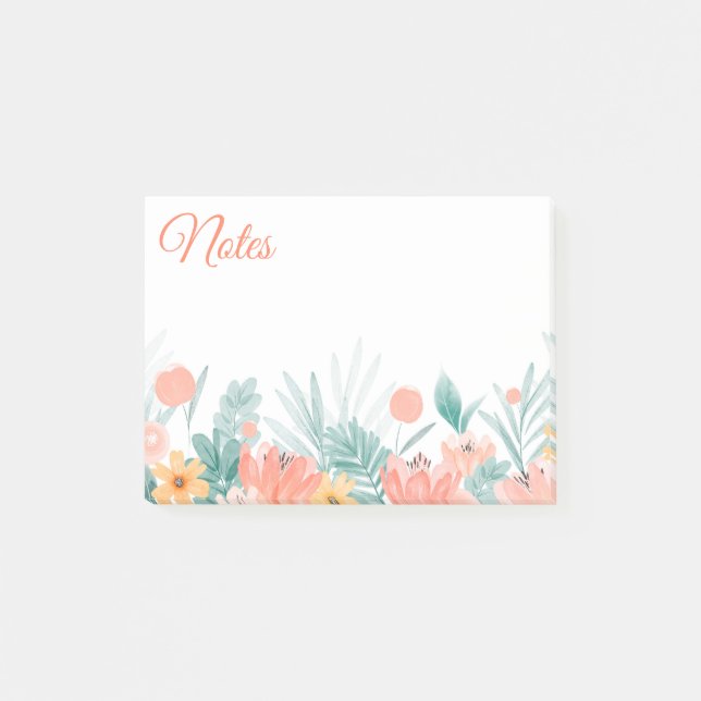 Spring Flowers Notes (Front)