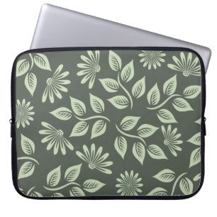 Spring Flowers Pattern Laptop Sleeve