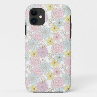 spring flowers phone case