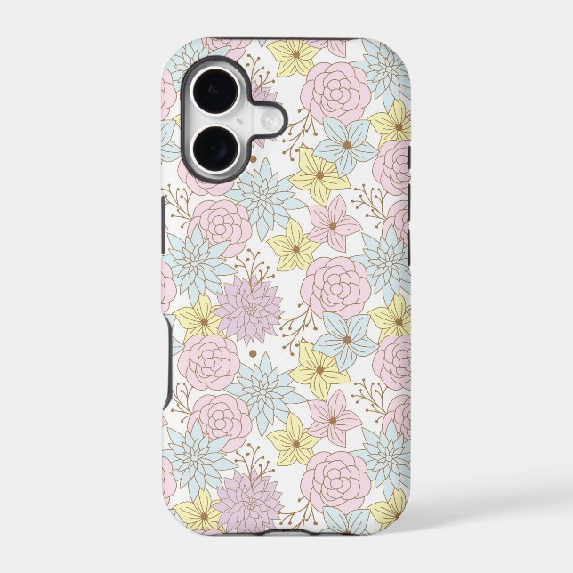 spring flowers phone case (Back)