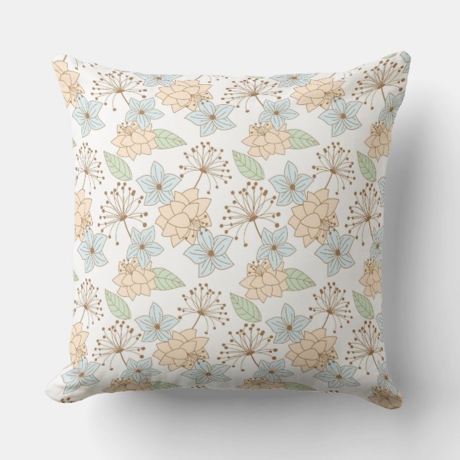 spring flowers pillow (Front)