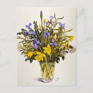 Spring Flowers Postcard
