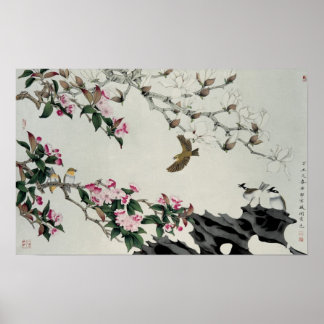 Spring Flowers Poster