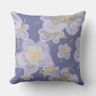 Spring Flowers (purple) Outdoor Cushion