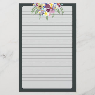 Spring Flowers, Stationery