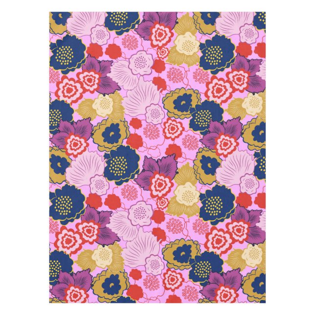 Spring Flowers Tablecloth (Front)