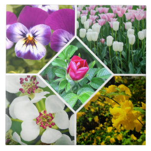 Spring Flowers Tile