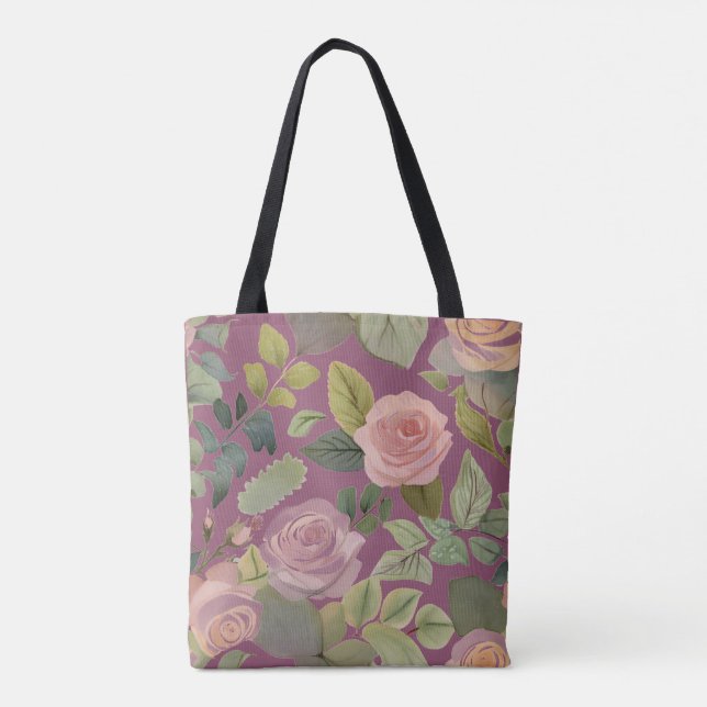 Spring Flowers  Tote Bag (Back)