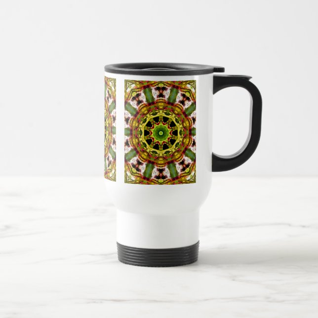 SPRING FLOWERS TRAVEL MUG (Right)