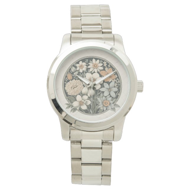 Spring Flowers Watch (Front)