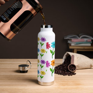 Spring Flowers Water Bottle