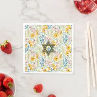 Spring Flowers with Star of David